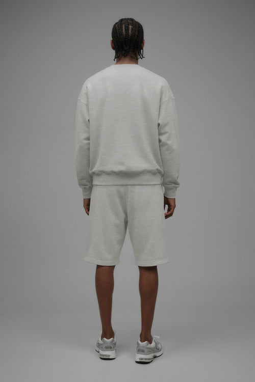 410 Oversized Crewneck - Heather Grey