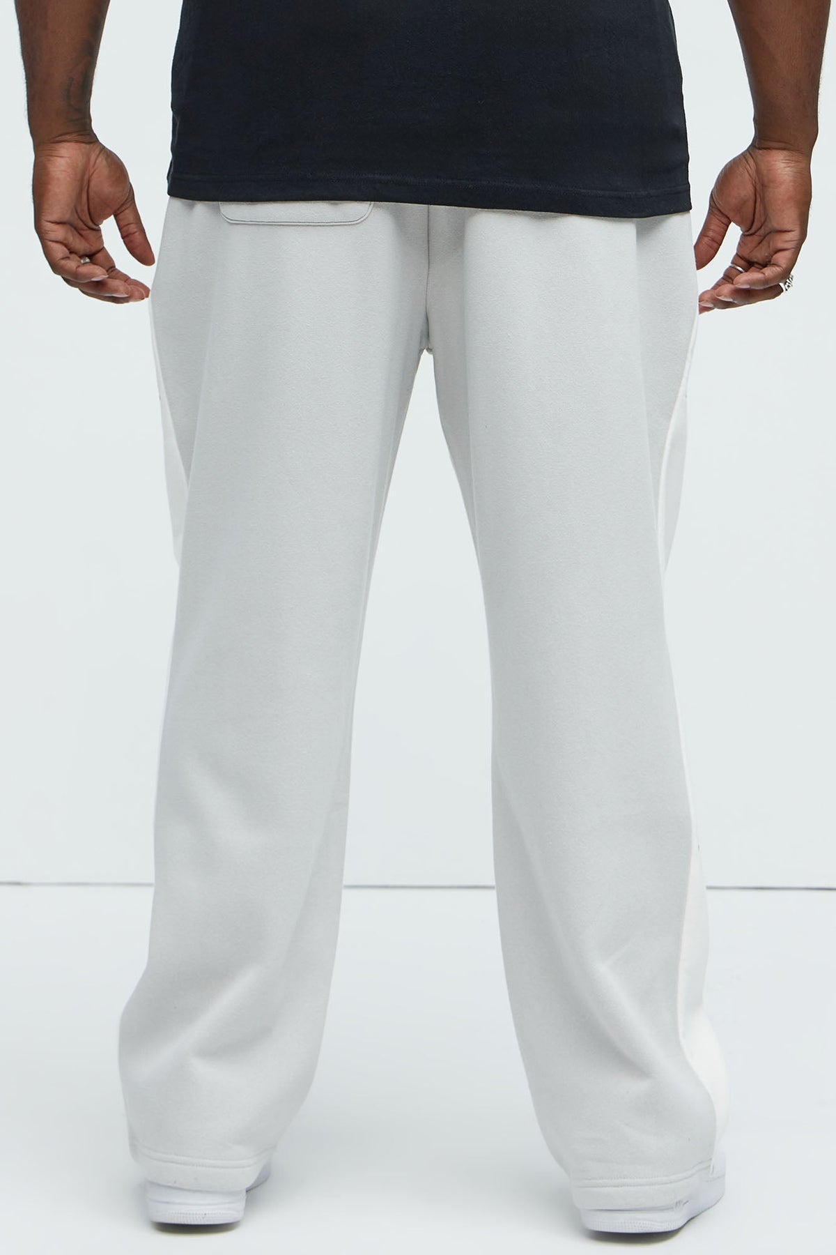 Desmond Straight Sweatpants - Grey/combo