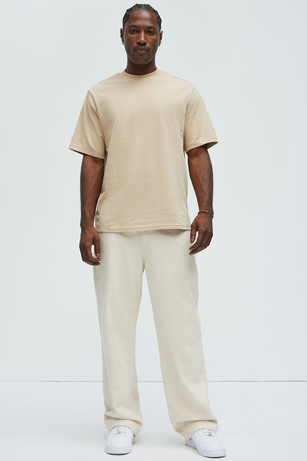 Oversized Heavyweight Tee 240GSM - Tan