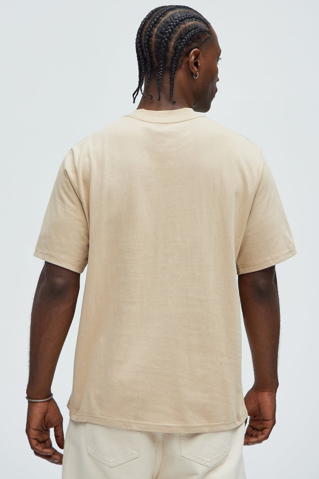 Oversized Heavyweight Tee 240GSM - Tan