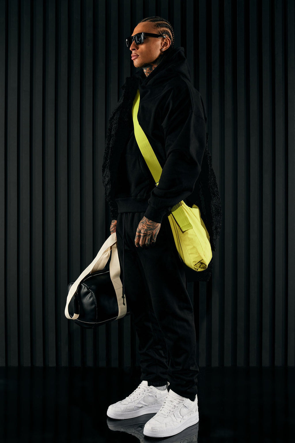 Tyson Heavyweight Sweat Jogger - Black