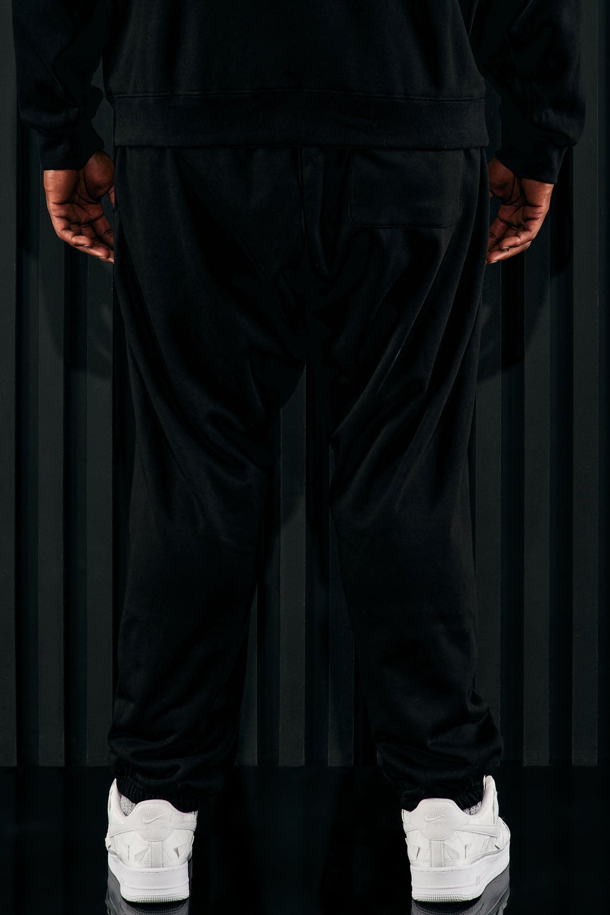 Tyson Heavyweight Sweat Jogger - Black