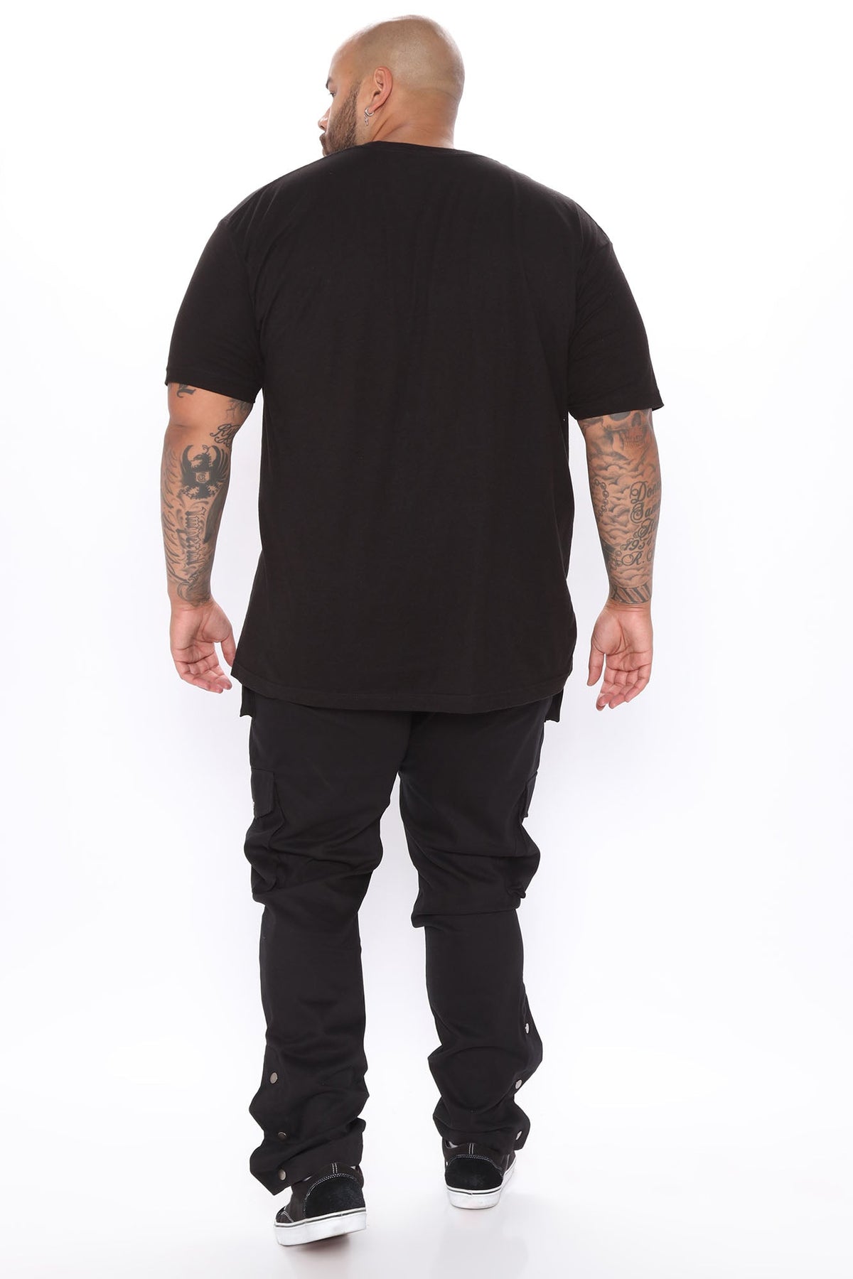 Worker Slim Cargo Pants - Black