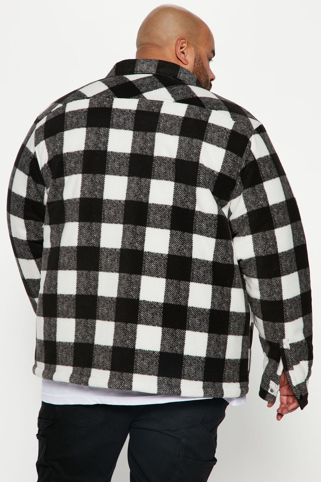 Lumber Flannel Shacket - Black/combo