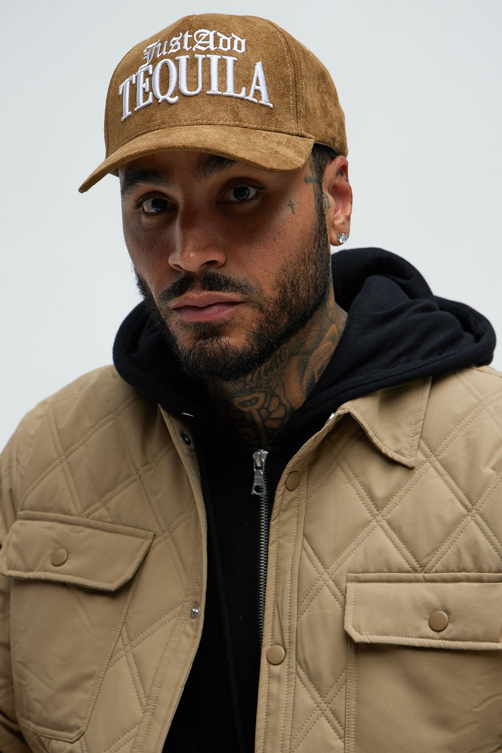 Just Add Tequila Snapback Hat - Khaki