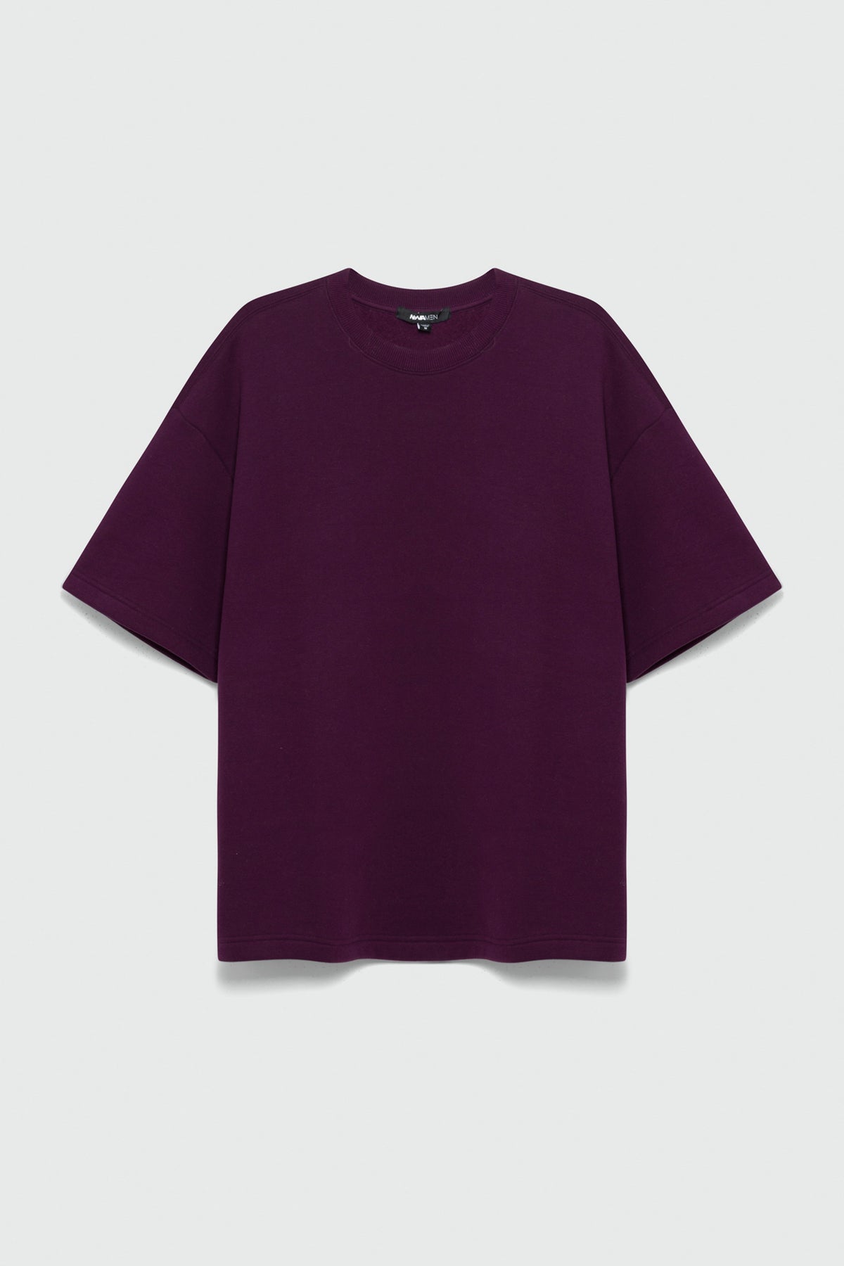 410 Oversized Fleece Tee - Plum