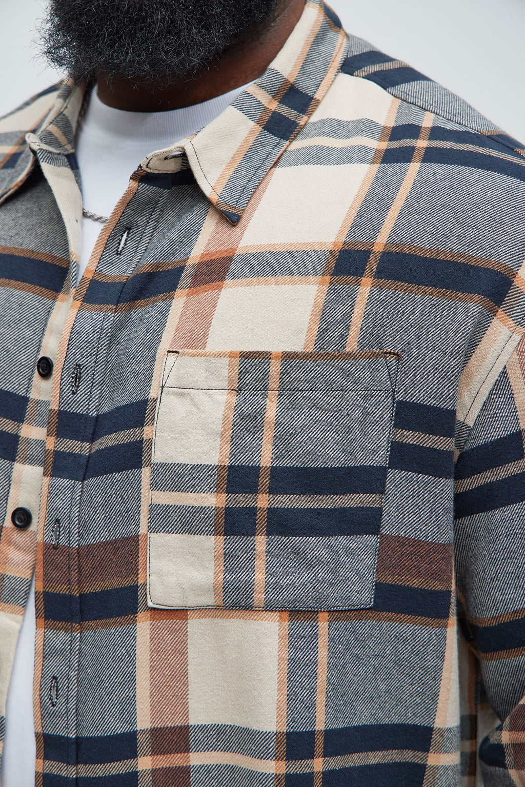 Wallace Plaid Flannel Shirt - Multi Color