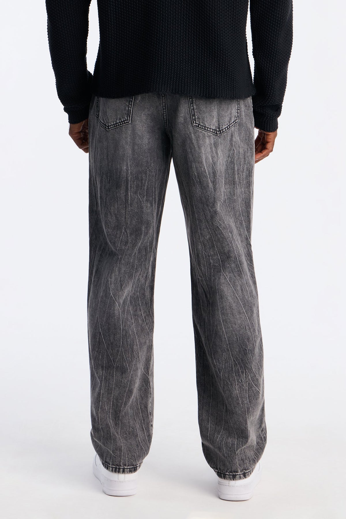 Straight Sleep In Jean - Black Wash