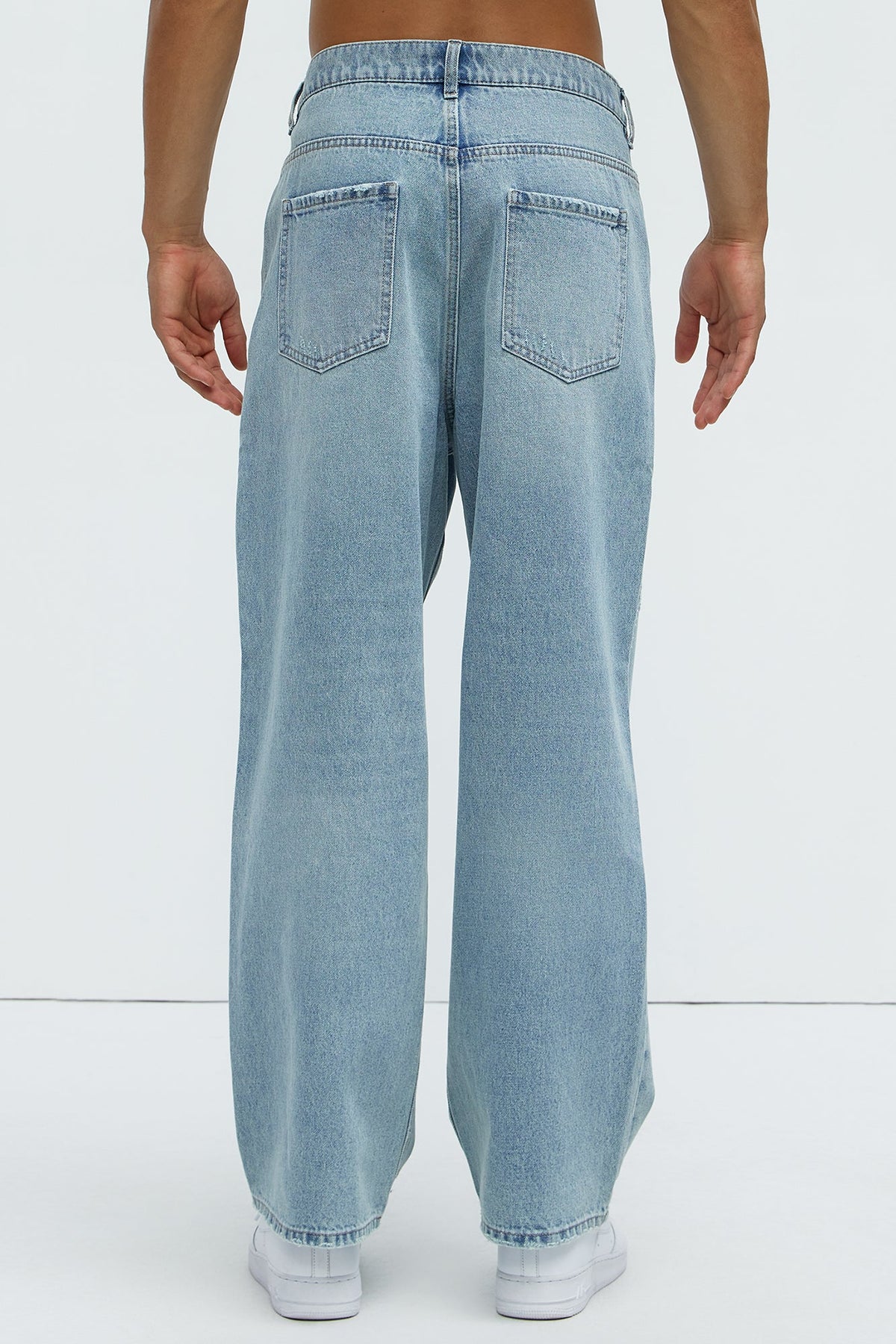 Vaughn Baggy Jeans - Light Wash