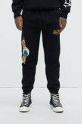 Von Dutch Lost Angels Sweatpants - Black