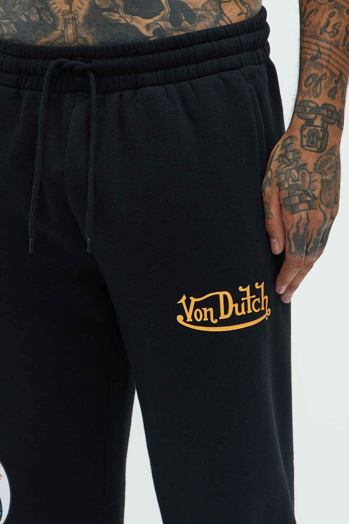 Von Dutch Lost Angels Sweatpants - Black