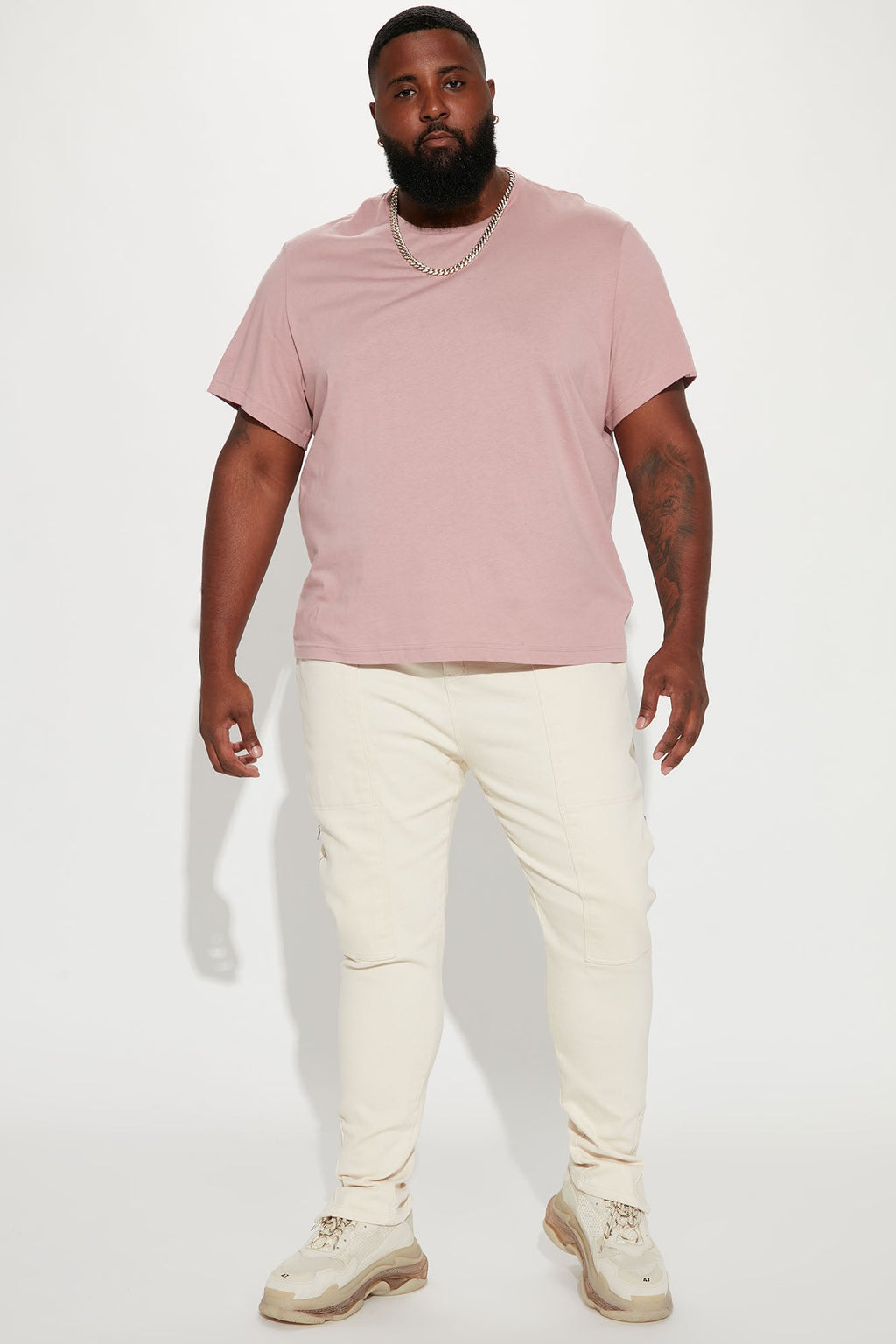 Classic Lightweight Tee - Mauve