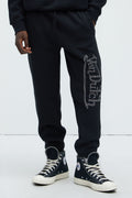 Von Dutch Bling Sweatpants - Black