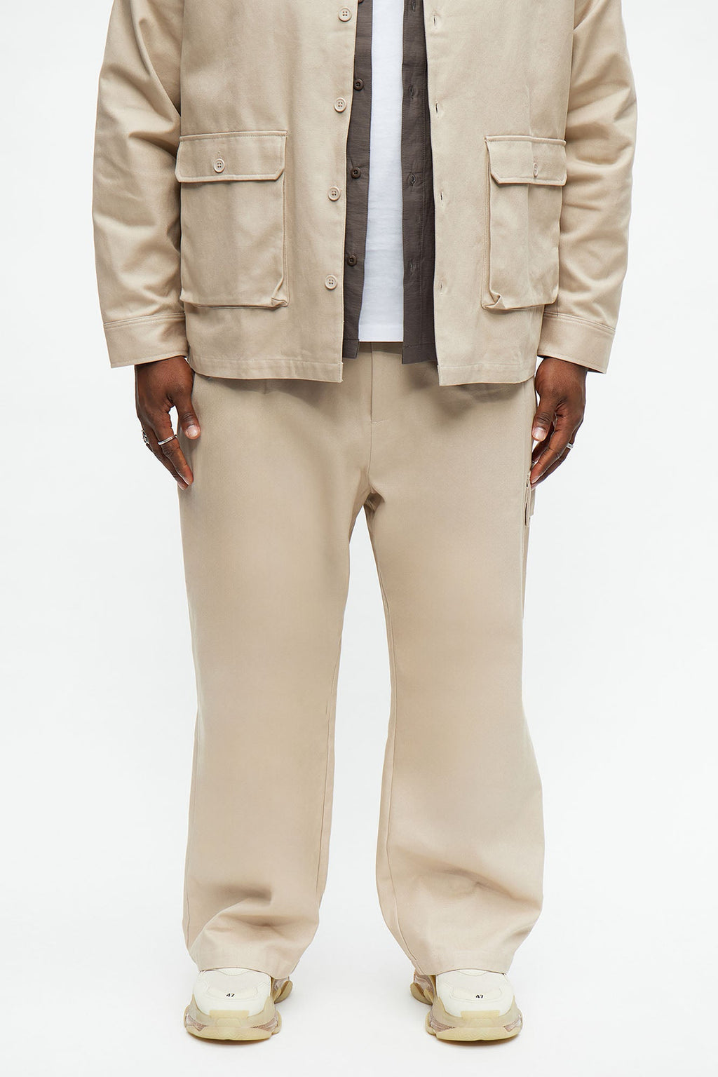 Baggy Fairfax Canvas Pant - Taupe