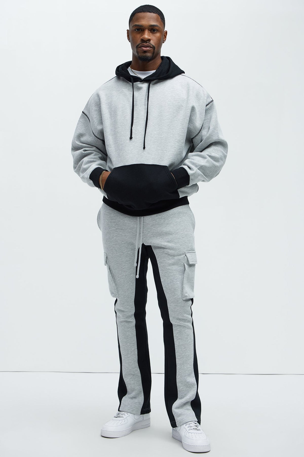 Tyson Now You See Me Hoodie - Grey/combo
