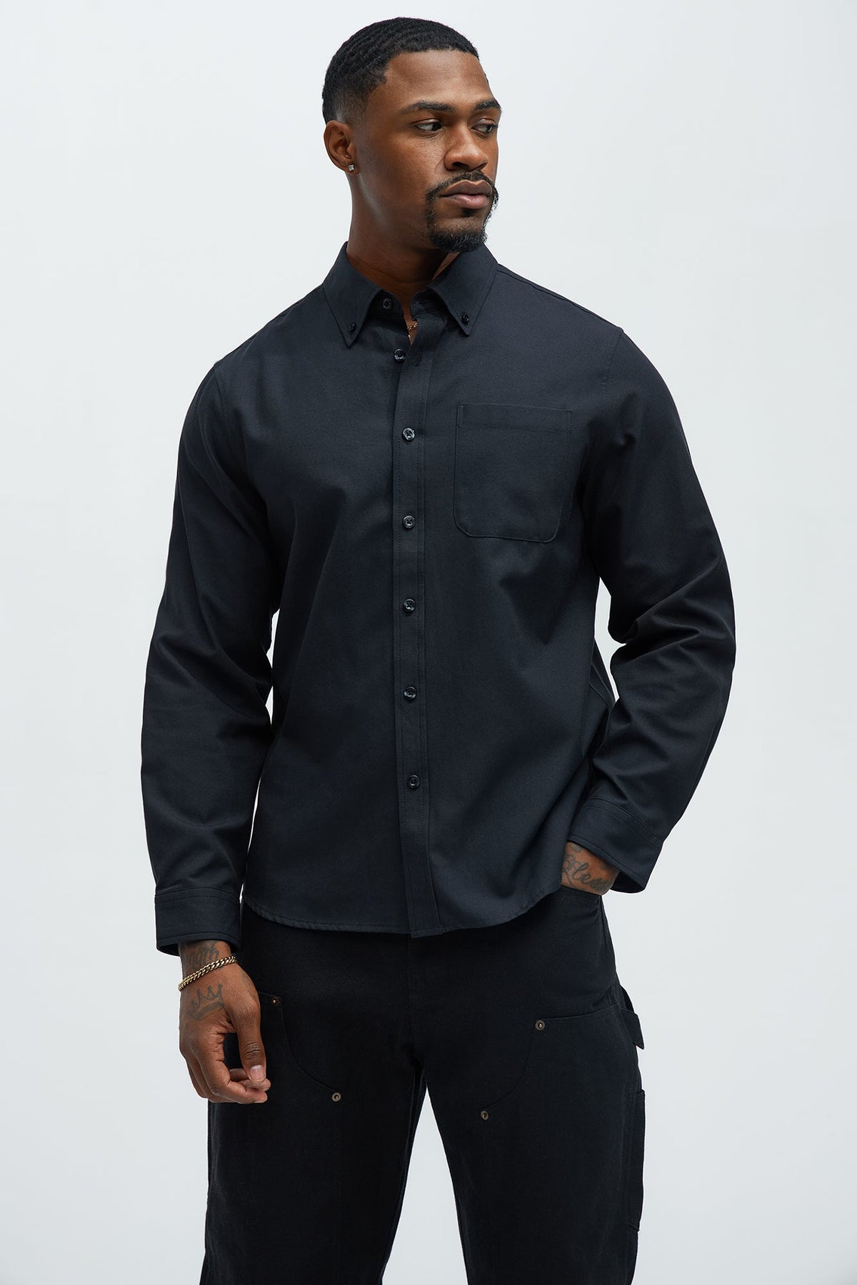 Oxford Classic Shirt - Black