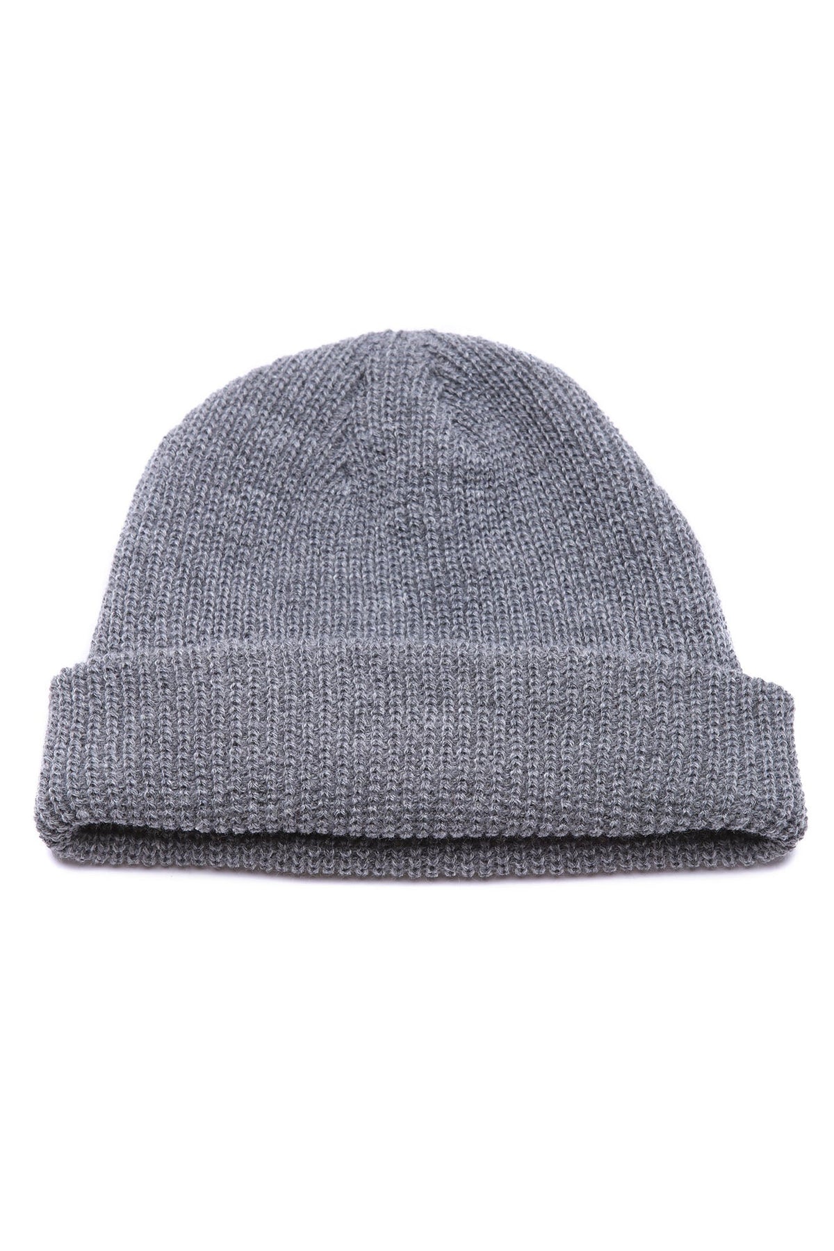 Ribbed Beanie - Charcoal