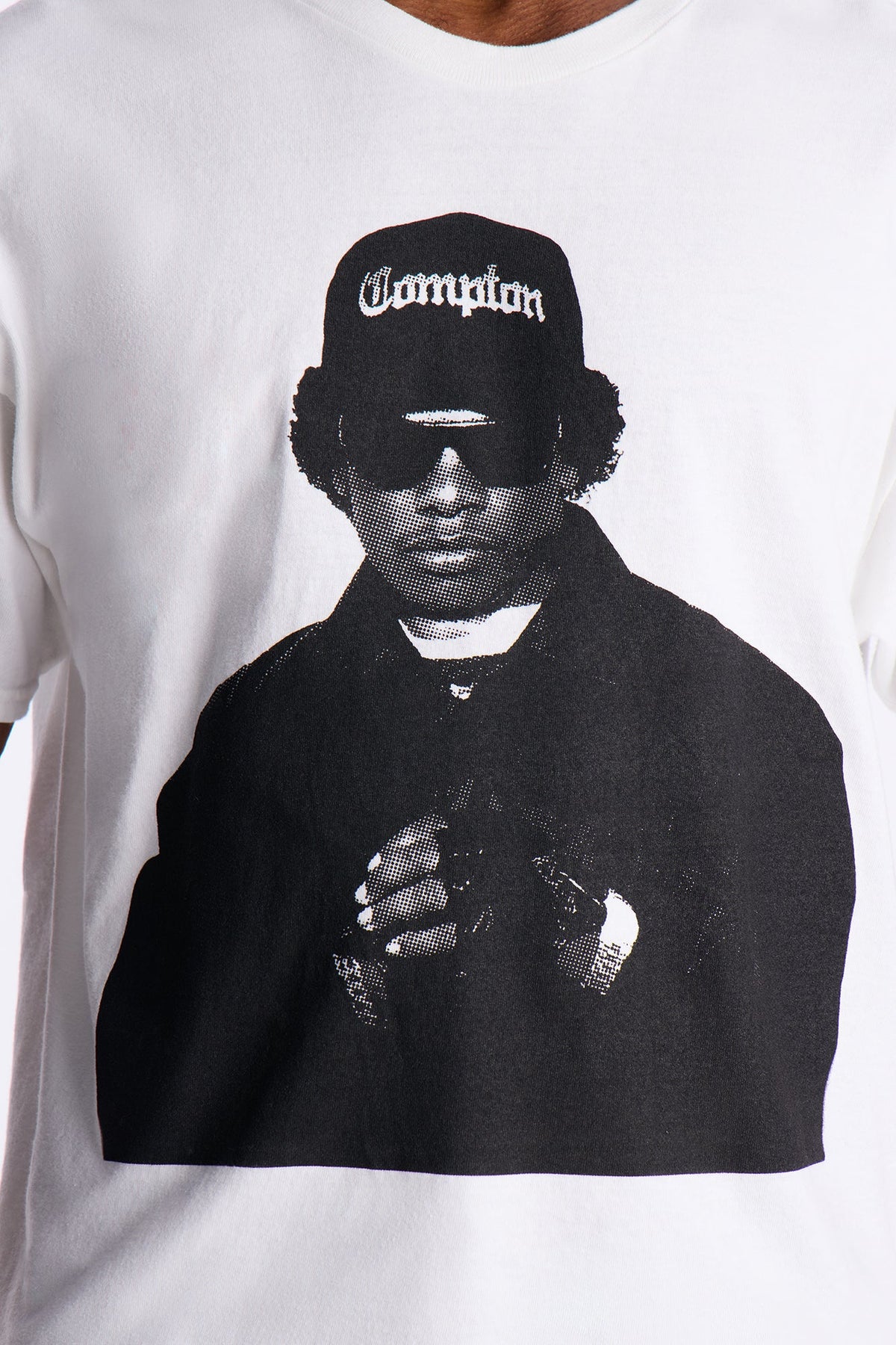 Eazy E Cruisin Boxy Short Sleeve Tee - White