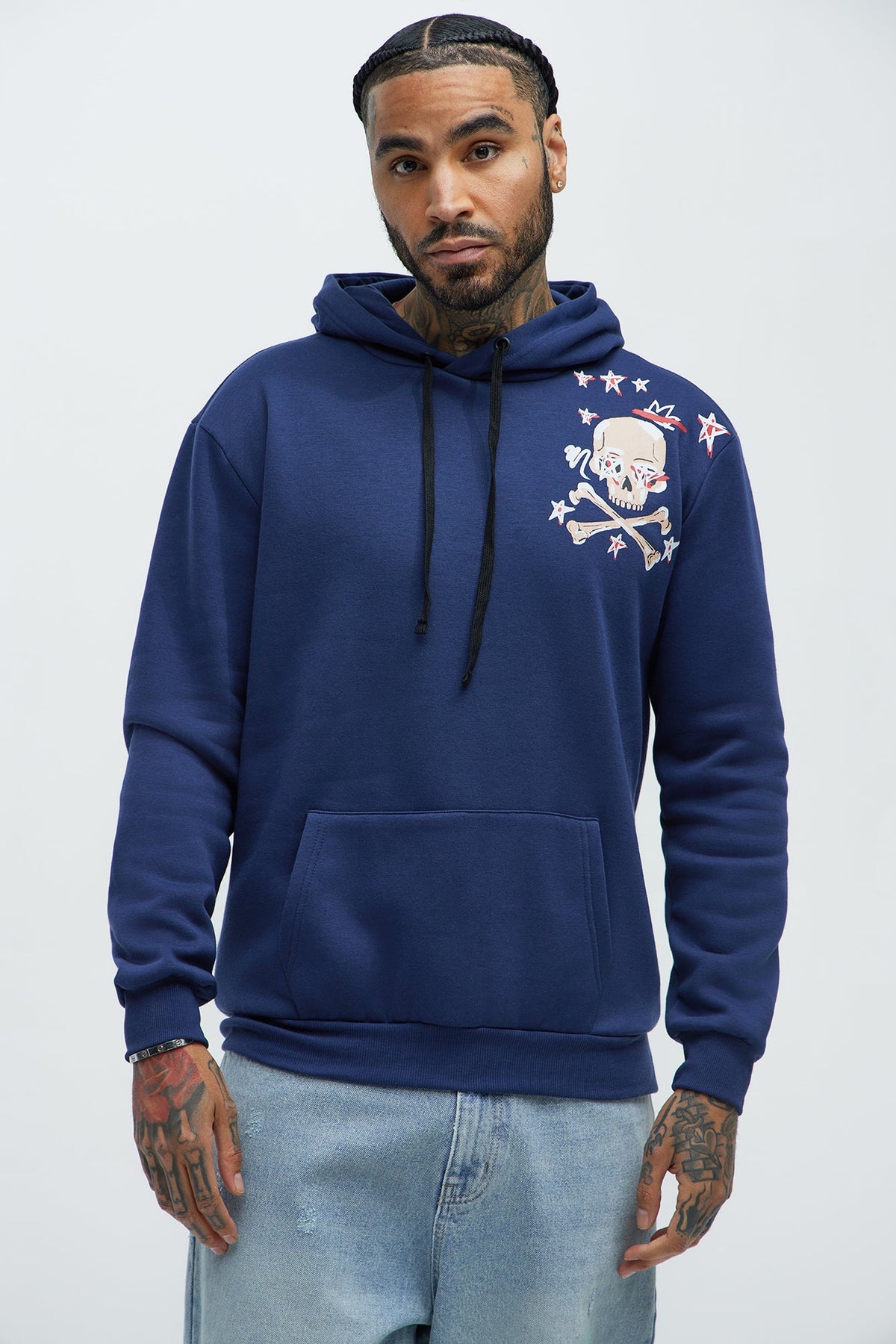 Burning Bridges Hoodie - Blue