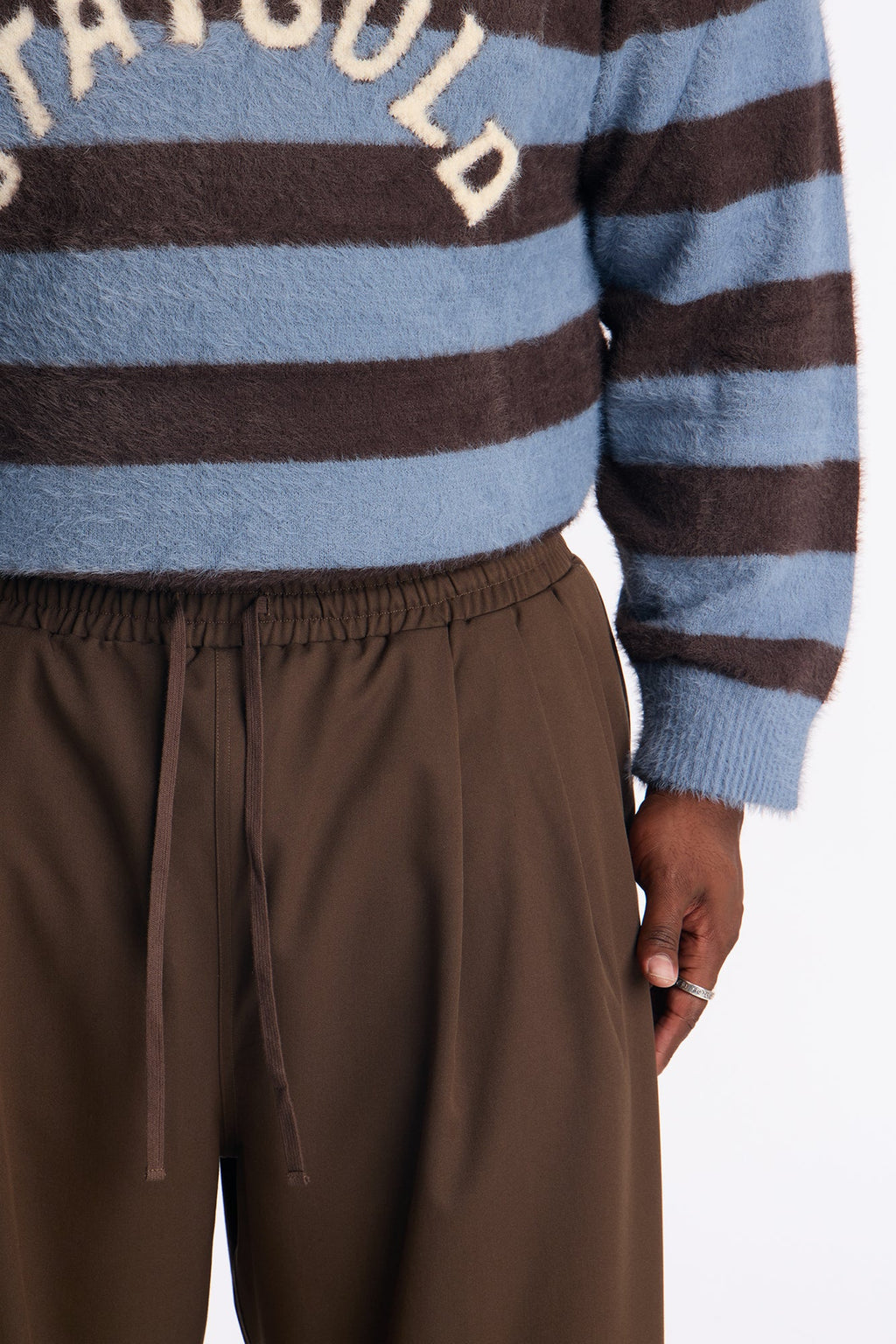 Baggy Grier Flow Pant - Dark Brown