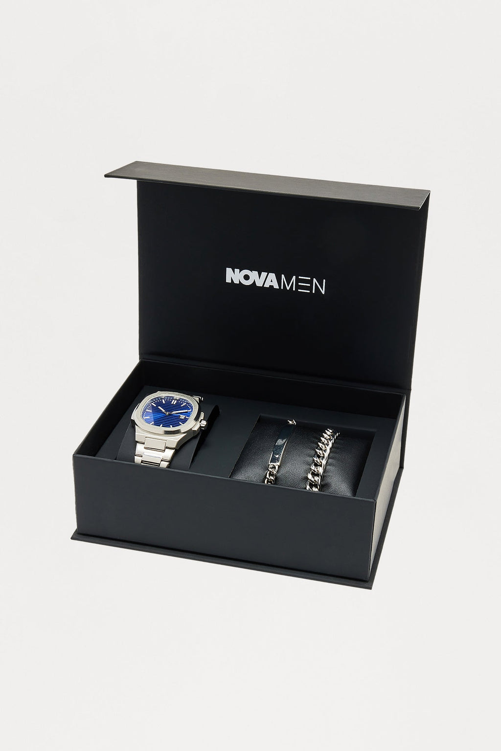 Elevated 3 Piece Boxed Jewelry Set - Silver