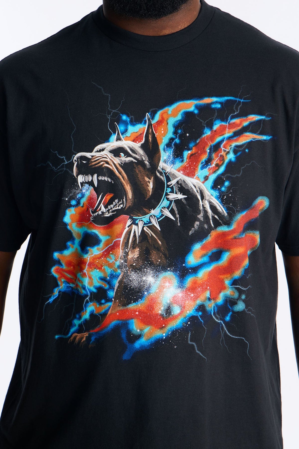 Doberman Rage Short Sleeve Tee - Black Wash