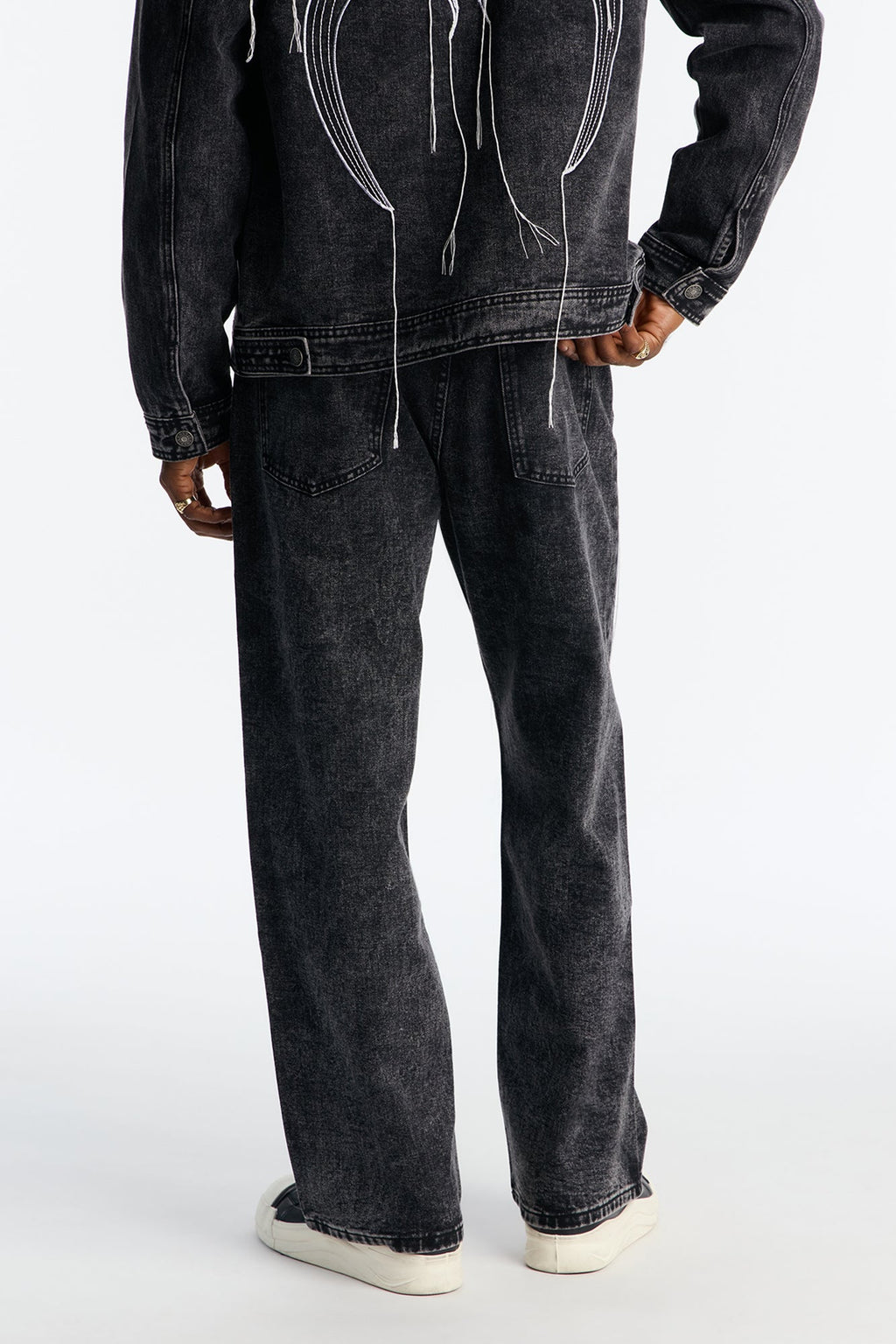 Baggy Skyfire Jean - Black Wash