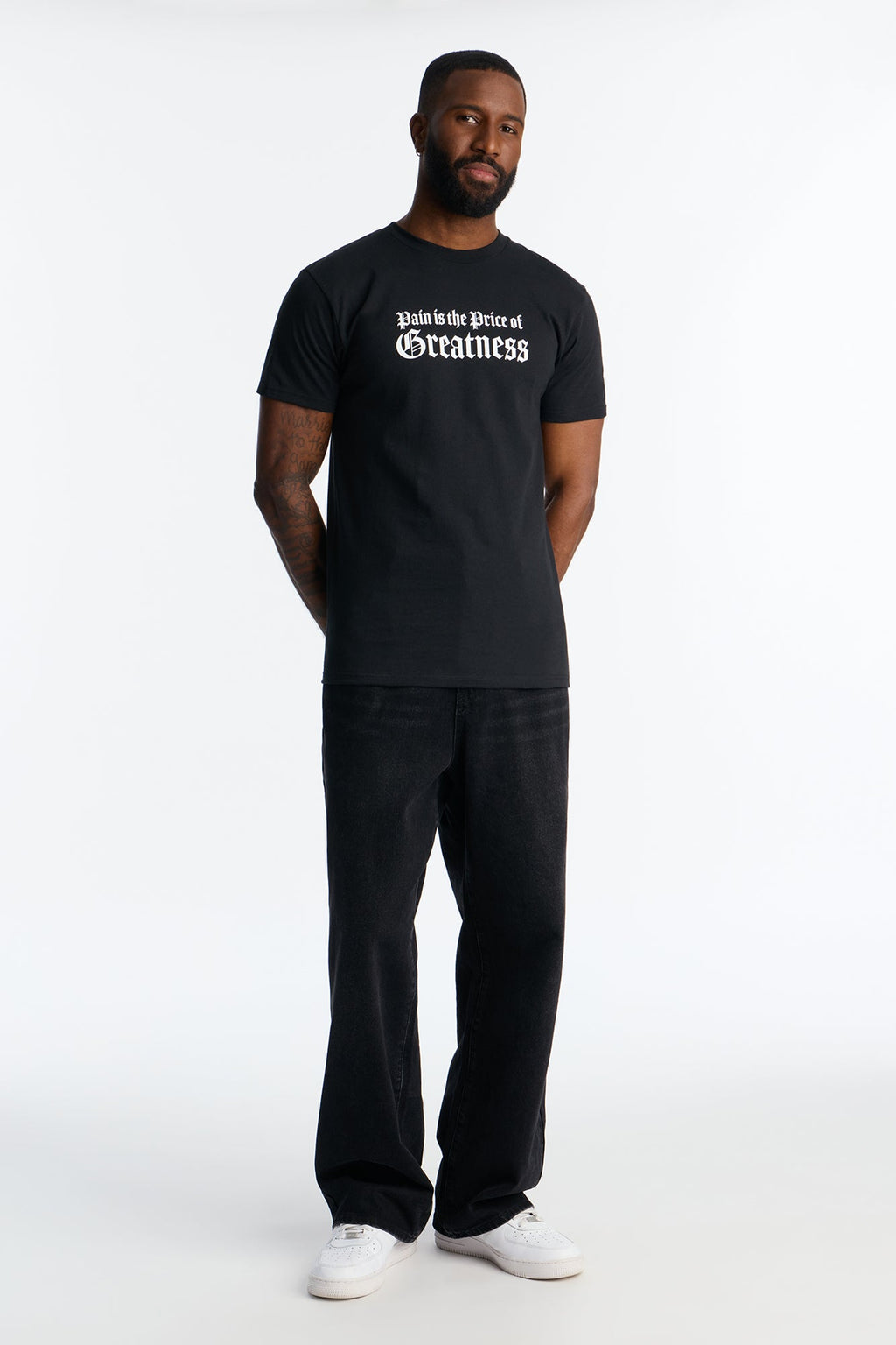 Glory And Greatness Short Sleeve Tee - Black