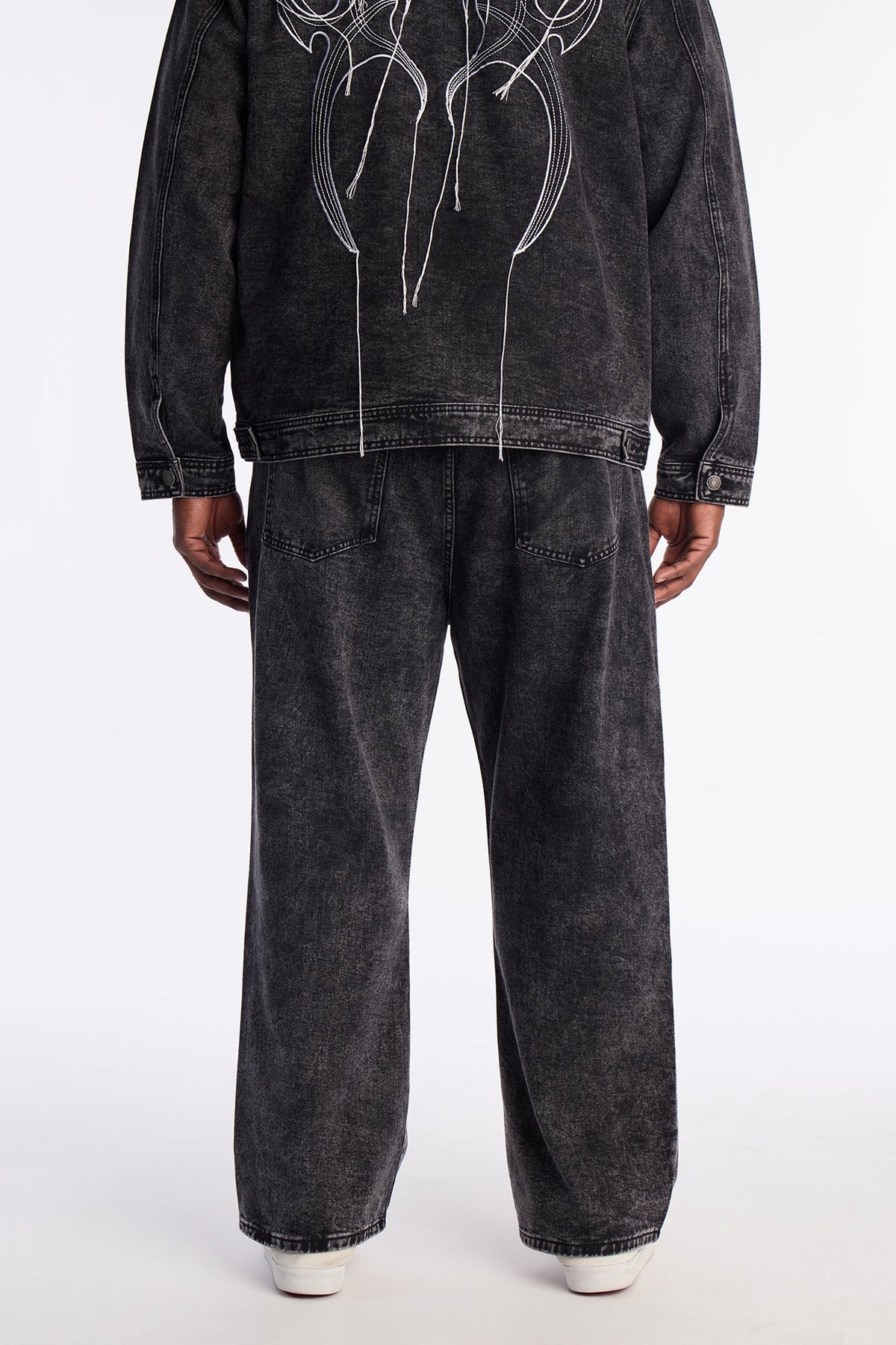 Baggy Skyfire Jean - Black Wash