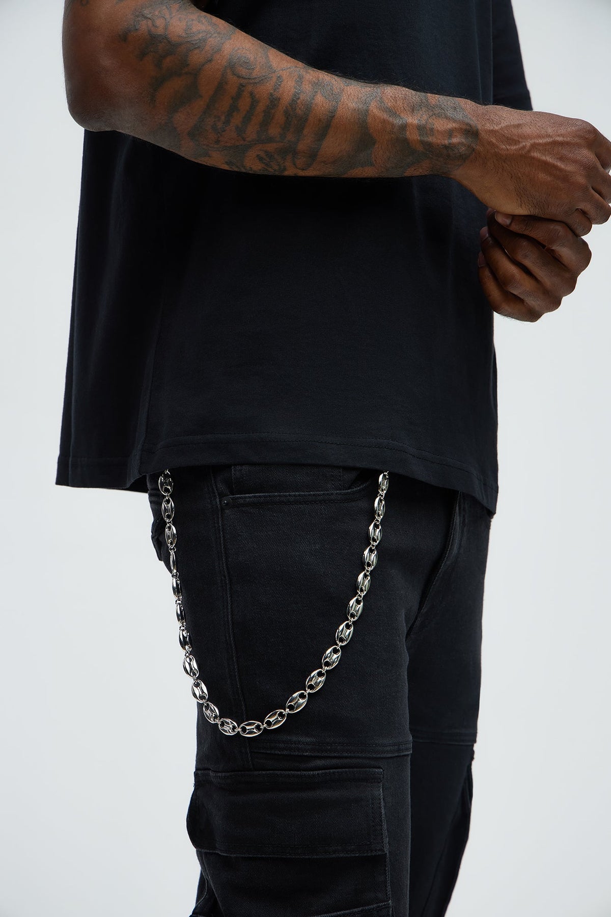 Crimson Pant Chain - Silver