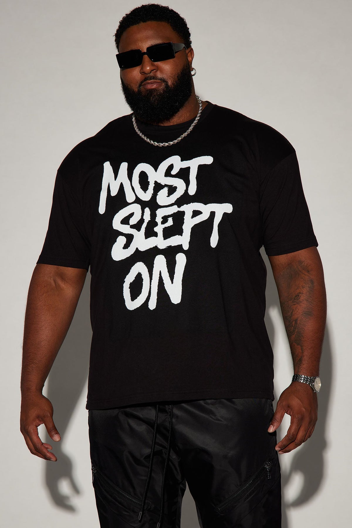 Most Slept On Short Sleeve Tee - Black