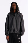Relaxed Bold Flow Jacket - Charcoal