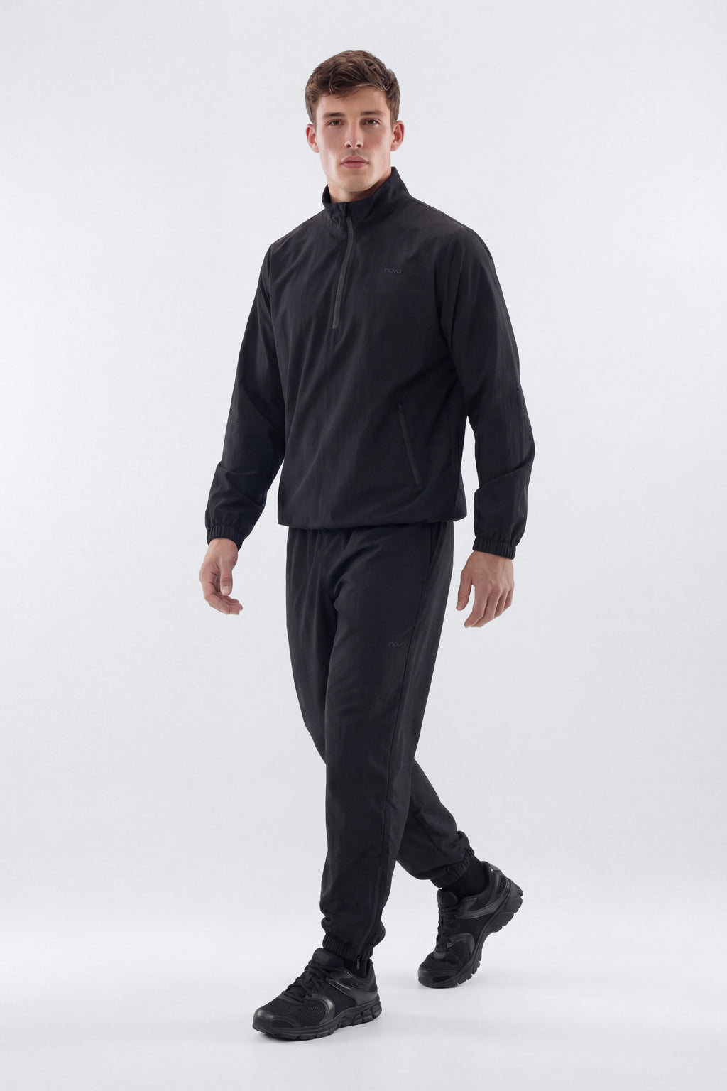 CoreNylon 32″ Track Pant - Black