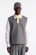 Doheny Sleeveless Polo - Grey