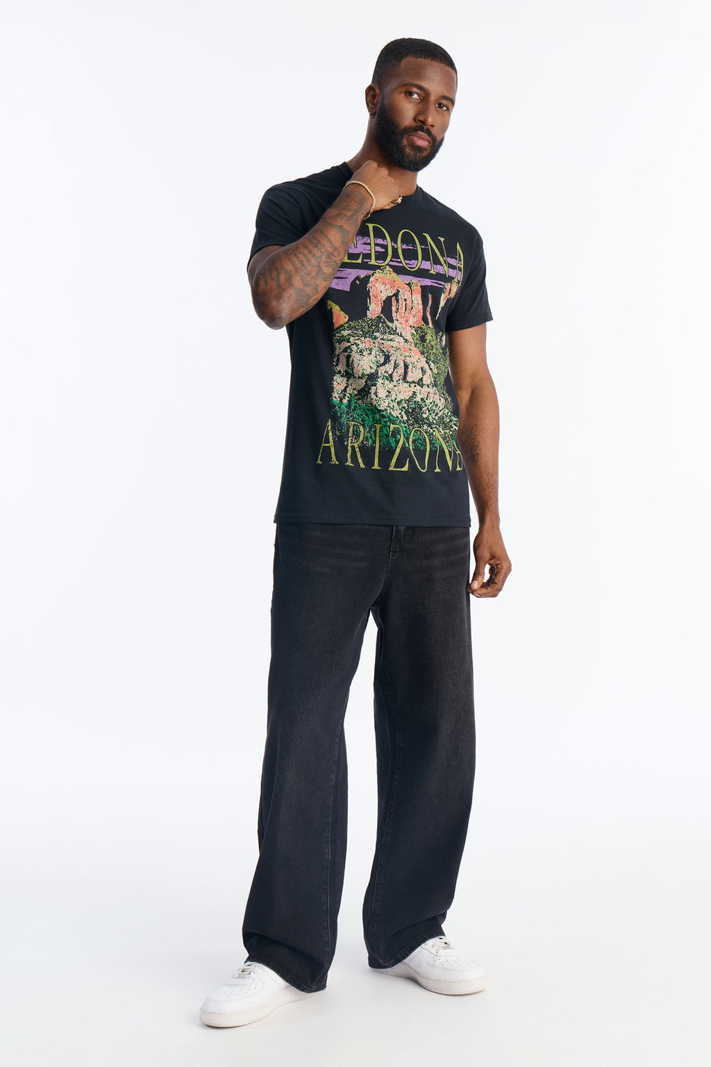 Sedona Arizona Short Sleeve Tee - Black