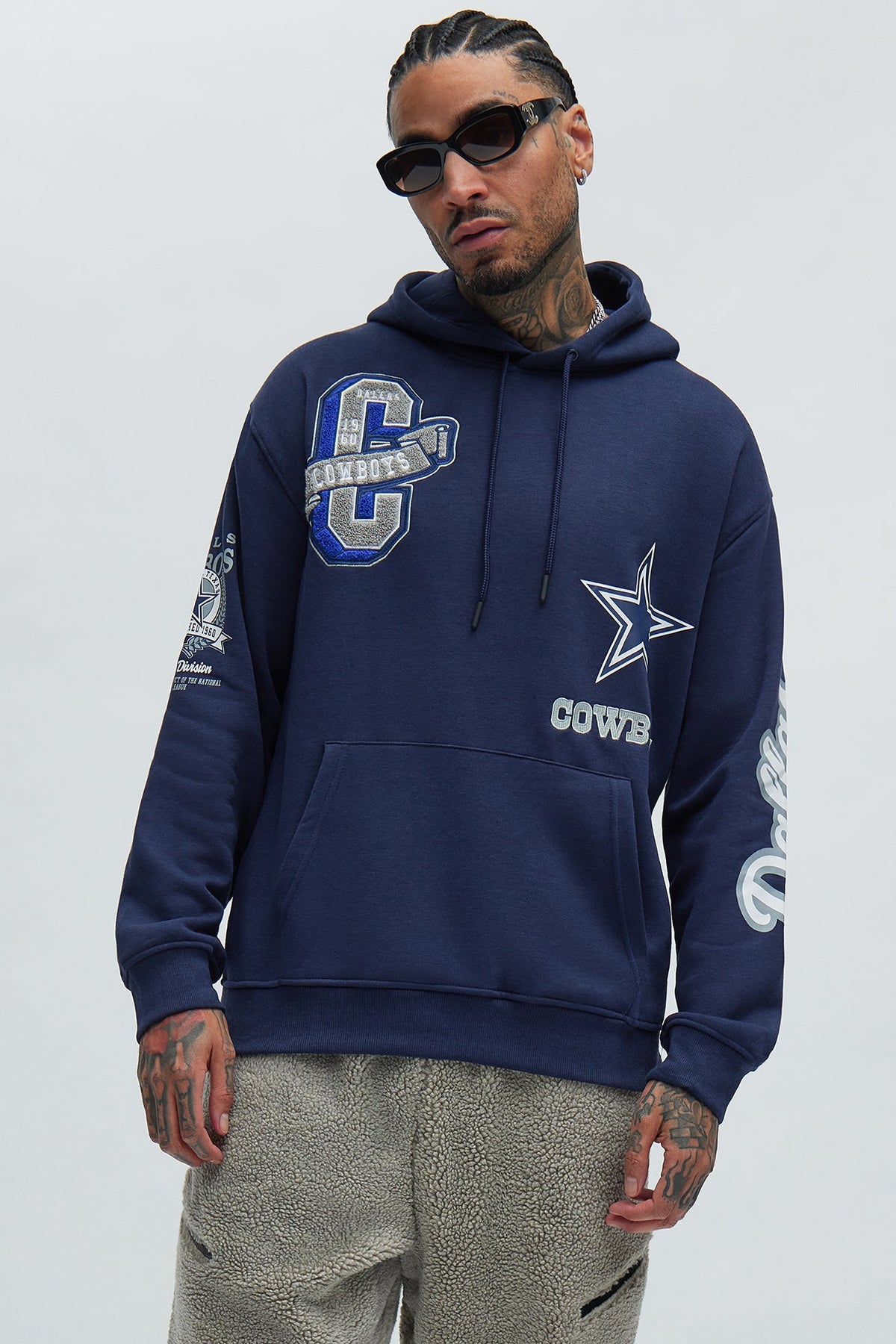 Cowboys Campus Hoodie - Navy