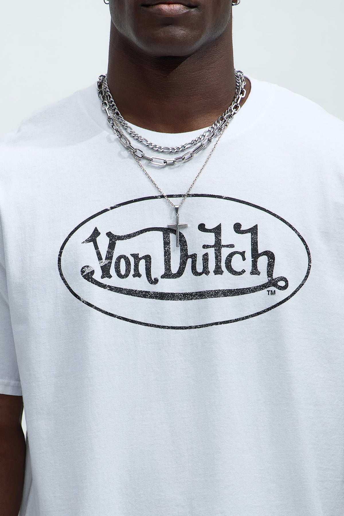 Von Dutch Vintage Logo Short Sleeve Tee - White