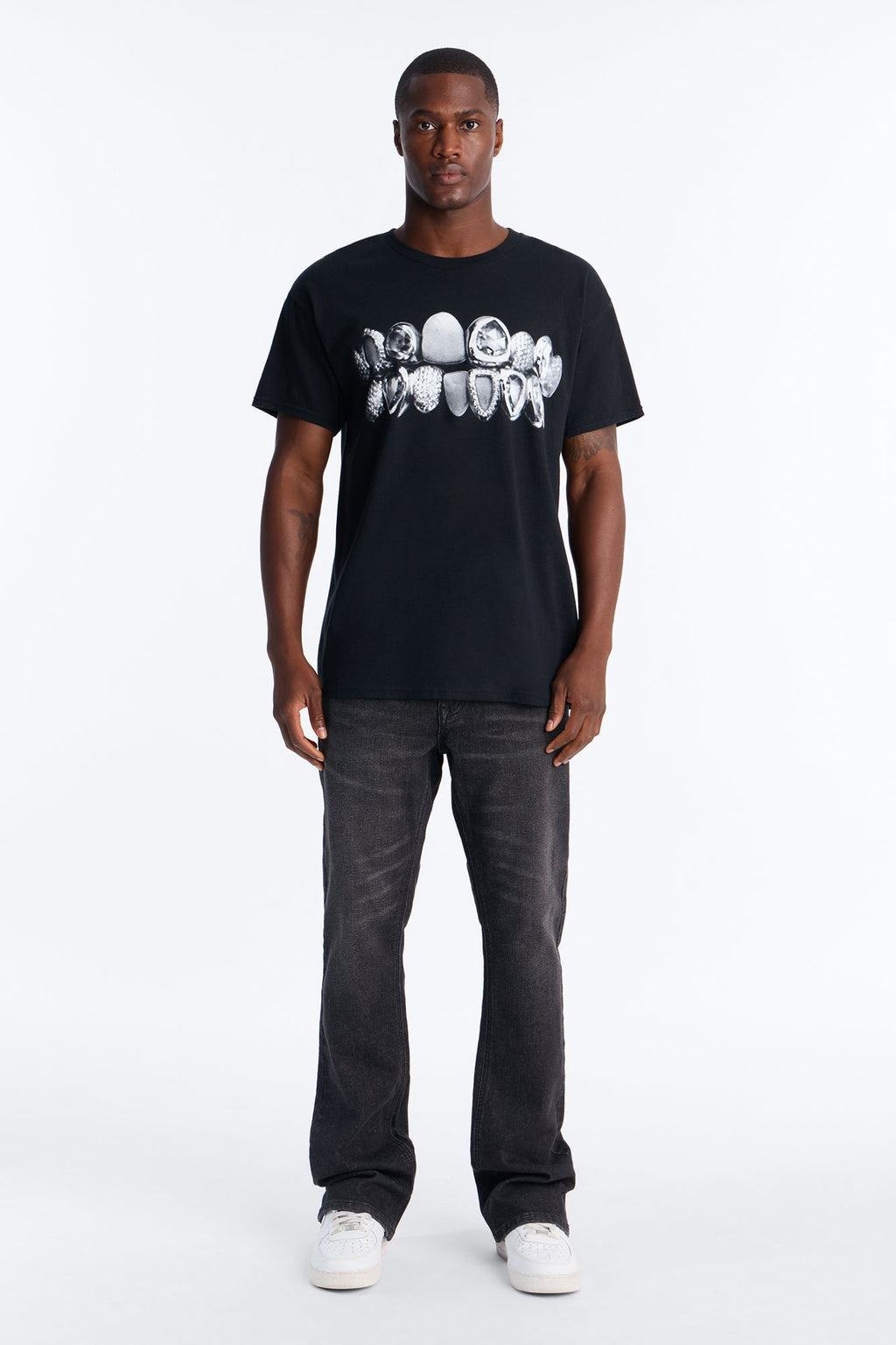 Pusha T Oversized Short Sleeve Tee - Black