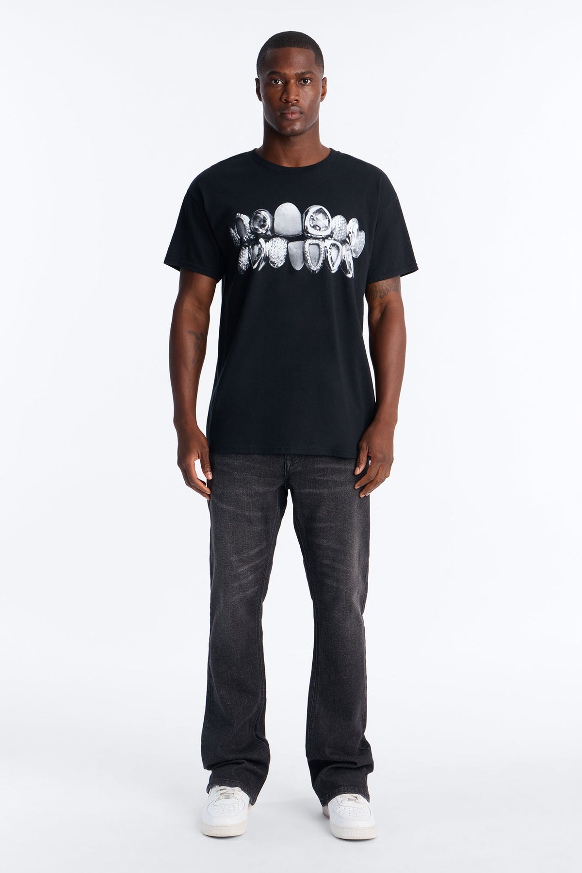 Pusha T Oversized Short Sleeve Tee - Black