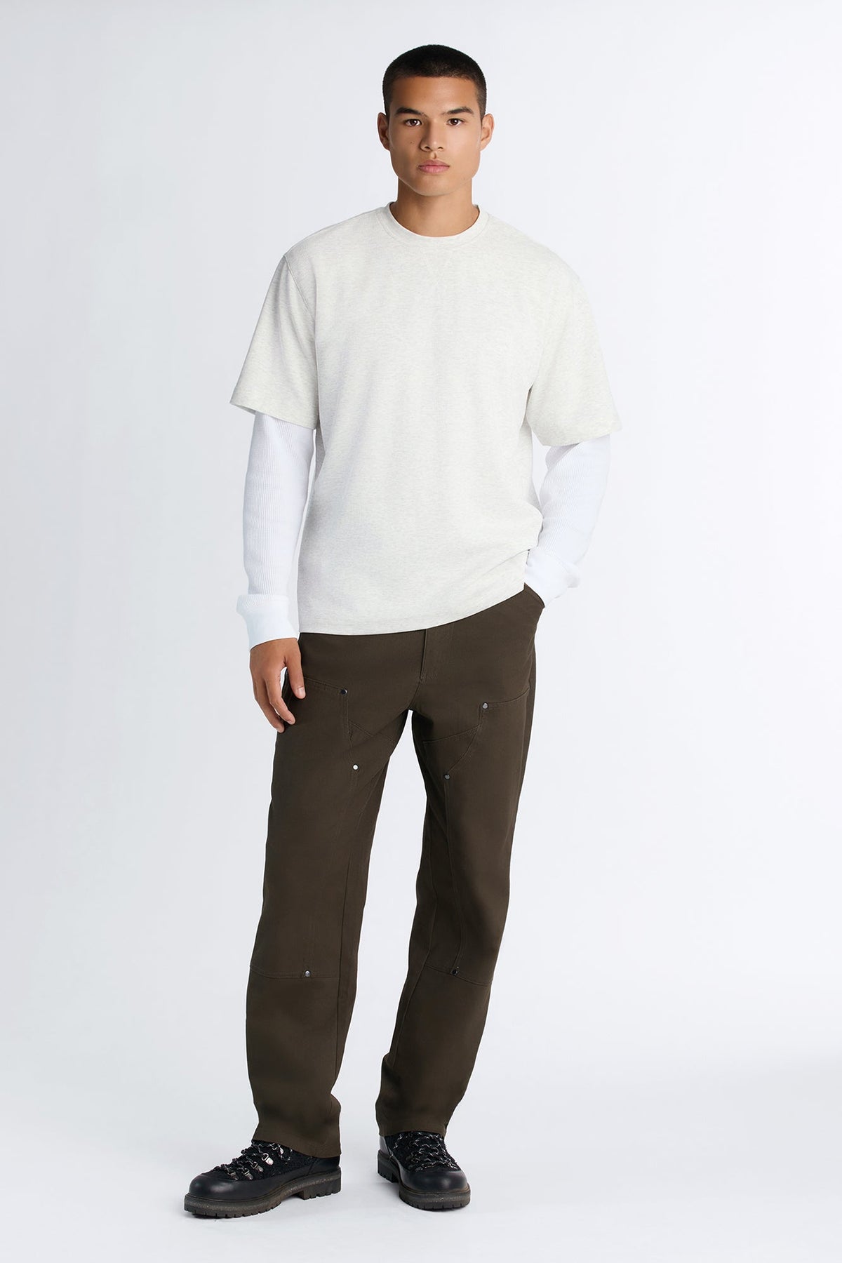 Summer League Straight Carpenter Pants - Olive