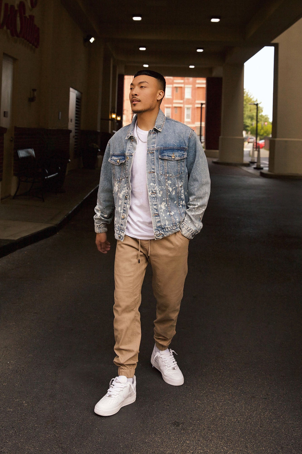 Colin Skinny Jogger - Khaki