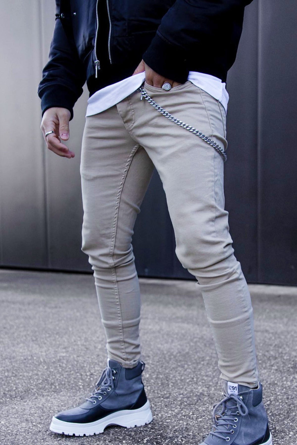 Cornell Slim Jeans - Khaki