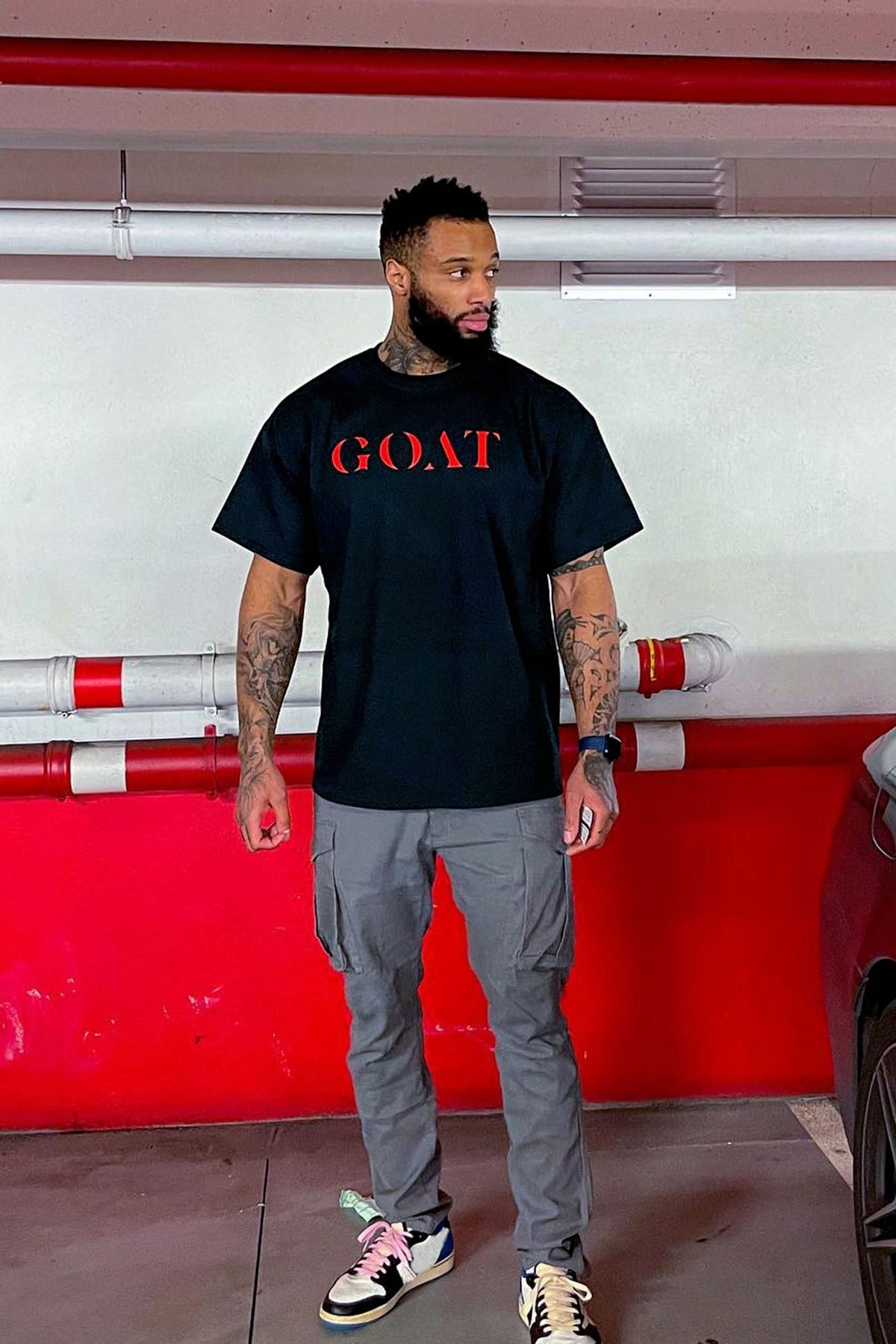 The GOAT Short Sleeve Tee - Black