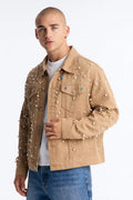 All Over Hardware Work Jacket - Khaki